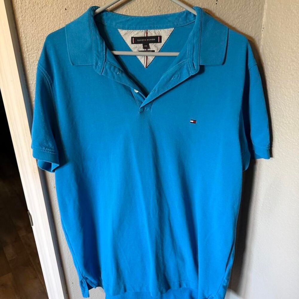 Tommy-hilfiger Men's Blue Polo-shirts
